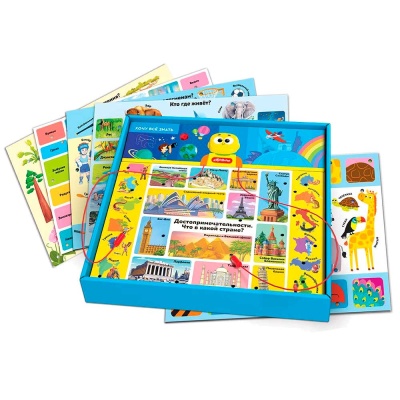 Обучающая электровикторина Хочу все знать Азбукварик 3155